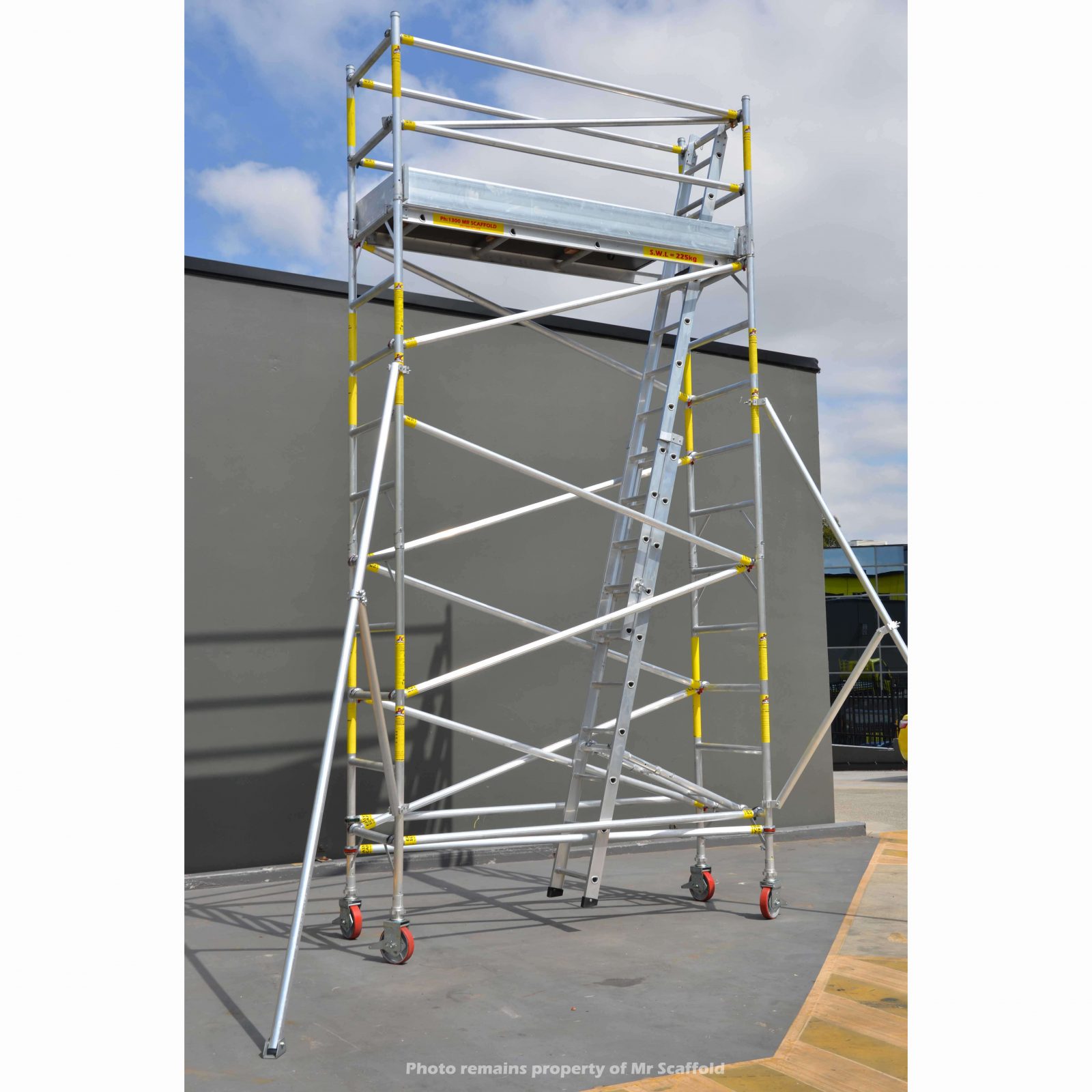 mr scaffold single width 4 metre tower easyscaf