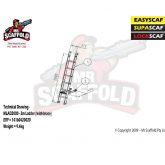 2.0m Scaffold Ladder - MLAD2000 - Image 5