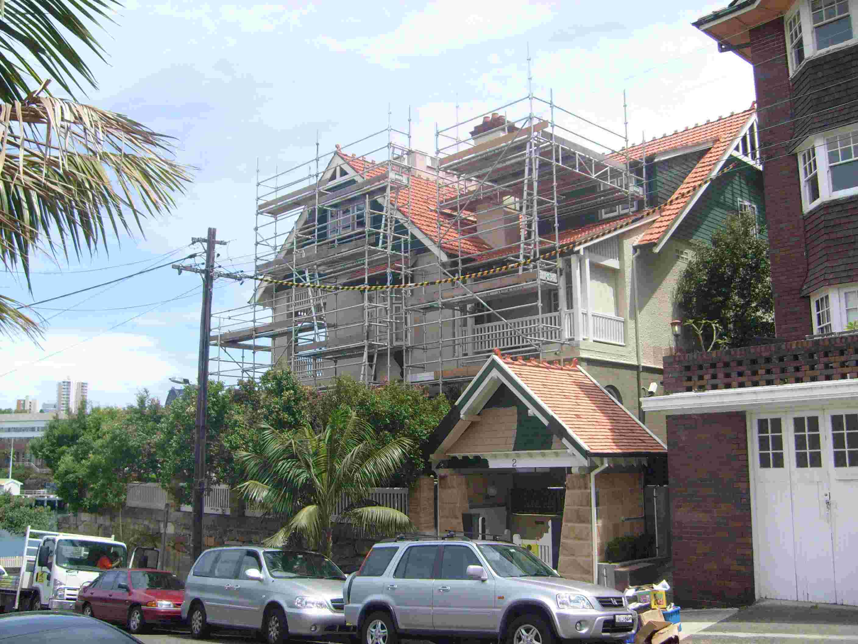 Mr Scaffold Aluminium Scaffolding on Residence