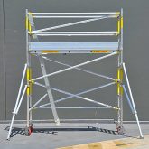 mrscaffold mobile scaffolding tower two metre single