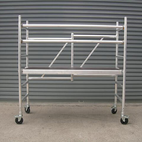 foldable scaffolding from mr scaffold