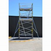 five metre double width two level mobile tower