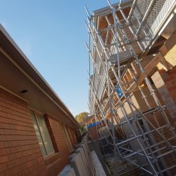 angle on melbourne scaffold