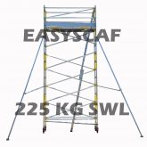 EASYSCAF 5.4 metre Aluminium Mobile Scaffold Single Width