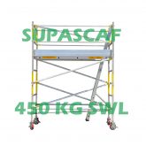 SUPASCAF 2.2 metre Aluminium Mobile Scaffold Single Width