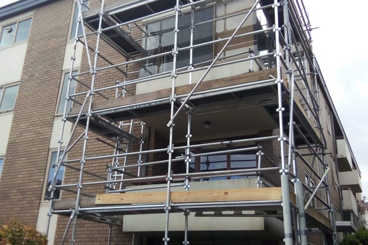 Why pay for a scaffold to be put up?